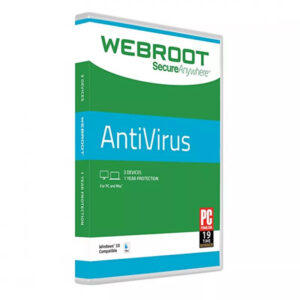 WEBROOT ANTIVIRUS 3 PCS